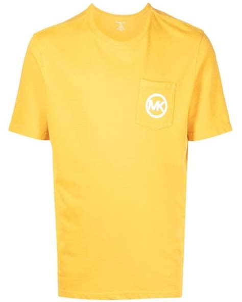 michael kors yellow shirt